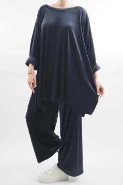 Made In Italy Chalet Soft Stretch Velour Set Ink -Fashion Women's Store made in italy chalet soft stretch velour set ink204.jpg