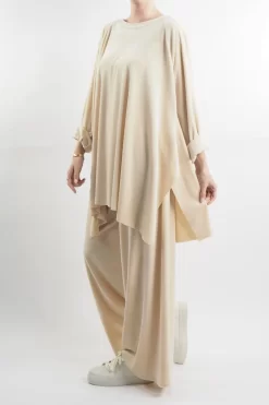 Made In Italy Chalet Soft Stretch Velour Set Oyster 9 Made In Italy Chalet Soft Stretch Velour Set Oyster -Fashion Women's Store made in italy chalet soft stretch velour set oyster04.jpg