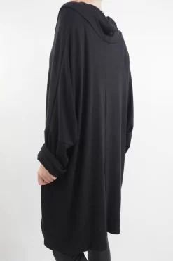 Made In Italy Chalet Super Slouch Cowl Knit Top Black 10 Made In Italy Chalet Super Slouch Cowl Knit Top Black -Fashion Women's Store made in italy chalet super slouch cowl knit top black03.jpg