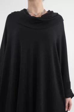 Made In Italy Chalet Super Slouch Cowl Knit Top Black 13 Made In Italy Chalet Super Slouch Cowl Knit Top Black -Fashion Women's Store made in italy chalet super slouch cowl knit top black06.jpg