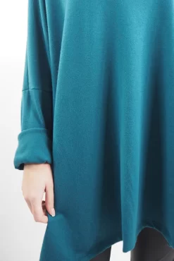 Made In Italy Chalet Super Slouch Cowl Knit Top Prussian -Fashion Women's Store made in italy chalet super slouch cowl knit top prussian05.jpg