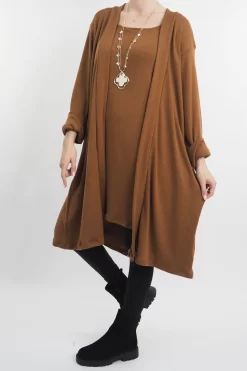 Made In Italy Chalet When 2 Become 1 Dress Chestnut