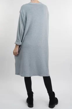 Made In Italy Chalet When 2 Become 1 Dress Grey Marl -Fashion Women's Store made in italy chalet when 2 become 1 dress grey marl2.jpg