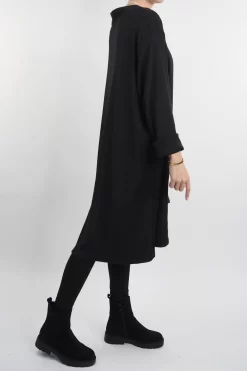 Made In Italy Chalet When 2 Become 1 Dress Black -Fashion Women's Store made in italy chalet when 2 become 1 tunic black1.jpg