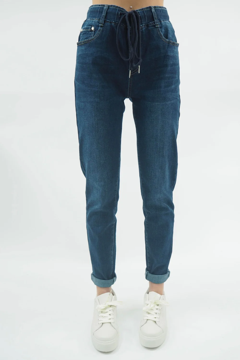 Made In Italy Classic Athleisure Jean Dark Denim 3 Made In Italy Classic Athleisure Jean Dark Denim