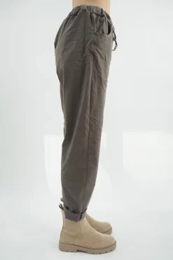 Made In Italy Classic Magic Trouser Earth -Fashion Women's Store made in italy classic magic trouser earth03.jpg