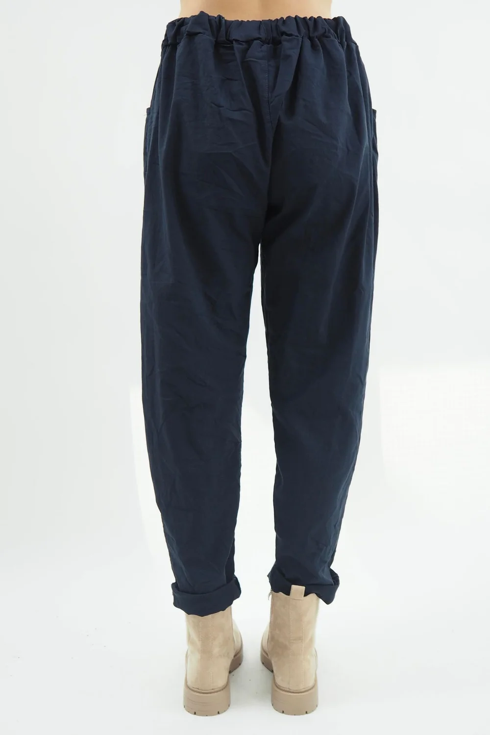 Made In Italy Classic Magic Trouser Navy 6 Made In Italy Classic Magic Trouser Navy - Image 4