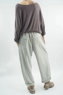 Made In Italy Classic Super Soft Fine Knit Top Hot Chocolate 9 Made In Italy Classic Super Soft Fine Knit Top Hot Chocolate -Fashion Women's Store made in italy classic super soft fine knit hot chocolate03.jpg