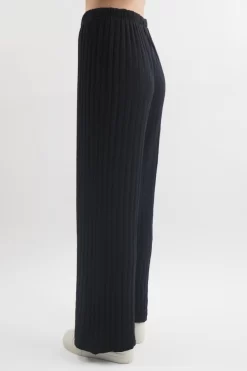 Made In Italy Classic Super Soft Ribbed Fine Knit Pant Black -Fashion Women's Store made in italy classic super soft ribbed fine knit pant black 3.jpg