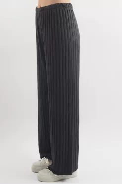 Made In Italy Classic Super Soft Ribbed Fine Knit Pant Charcoal 9 Made In Italy Classic Super Soft Ribbed Fine Knit Pant Charcoal -Fashion Women's Store made in italy classic super soft ribbed fine knit pant charcoal 2.jpg