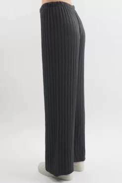 Made In Italy Classic Super Soft Ribbed Fine Knit Pant Charcoal 10 Made In Italy Classic Super Soft Ribbed Fine Knit Pant Charcoal -Fashion Women's Store made in italy classic super soft ribbed fine knit pant charcoal 3.jpg