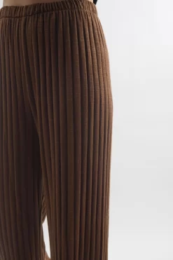 Made In Italy Classic Super Soft Ribbed Fine Knit Pant Chestnut -Fashion Women's Store made in italy classic super soft ribbed fine knit pant chestnut 4.jpg