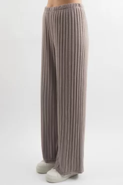 Made In Italy Classic Super Soft Ribbed Fine Knit Pant Mocha -Fashion Women's Store made in italy classic super soft ribbed fine knit pant mocha 3.jpg