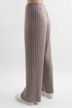 Made In Italy Classic Super Soft Ribbed Fine Knit Pant Mocha -Fashion Women's Store made in italy classic super soft ribbed fine knit pant mocha 4.jpg