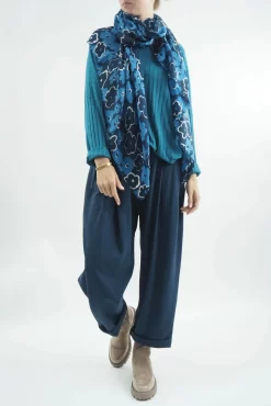 Made In Italy Classic Super Soft Ribbed Fine Knit Top Prussian 11 Made In Italy Classic Super Soft Ribbed Fine Knit Top Prussian -Fashion Women's Store made in italy classic super soft ribbed fine knit prussian05.jpg