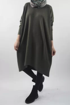 Made In Italy Conrad Archie Le Sac Dress Khaki -Fashion Women's Store made in italy conrad archie le sac dress khaki4.jpg