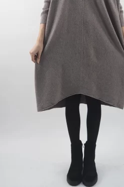 Made In Italy Conrad Archie Le Sac Dress Mocha Marl -Fashion Women's Store made in italy conrad archie le sac dress mocha marl5.jpg