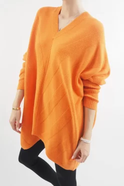 Made In Italy Conrad Chevron Archie Knit Top Marmalade 9 Made In Italy Conrad Chevron Archie Knit Top Marmalade -Fashion Women's Store made in italy conrad chevron archie knit top marmalade 4.jpg