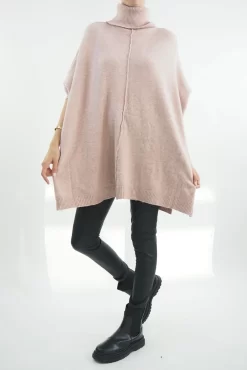 Made In Italy Conrad Classic Blanket Knit Top Antique Rose 9 Made In Italy Conrad Classic Blanket Knit Top Antique Rose -Fashion Women's Store made in italy conrad classic blanket knit antique rose4.jpg