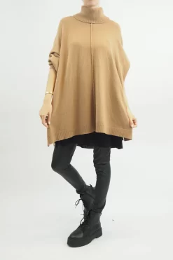 Made In Italy Conrad Classic Blanket Knit Top Toast 7 Made In Italy Conrad Classic Blanket Knit Top Toast -Fashion Women's Store made in italy conrad classic blanket knit toast 4.jpg