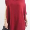 Made In Italy Conrad Tilt Knit Top Bordeaux -Fashion Women's Store made in italy conrad tilt knit top bordeaux 1.jpg