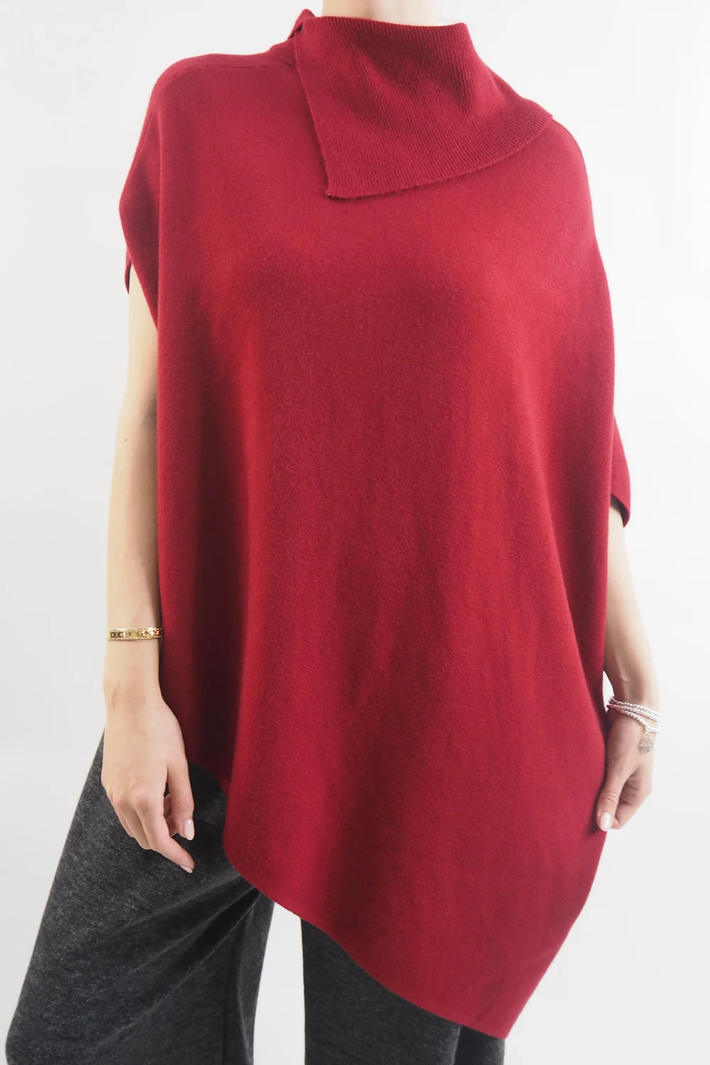 Made In Italy Conrad Tilt Knit Top Bordeaux 3 Made In Italy Conrad Tilt Knit Top Bordeaux