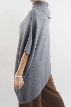 Made In Italy Conrad Tilt Knit Top Slate -Fashion Women's Store made in italy conrad tilt knit top slate 3.jpg