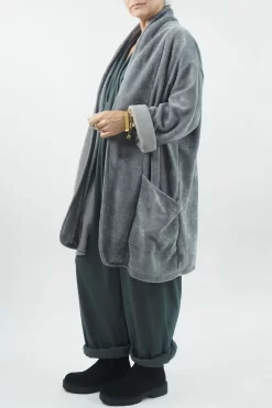 Fashion Women's Store -Fashion Women's Store made in italy dusk longline relaxed blazer storm02.jpg