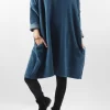 Made In Italy Dusk Sac Tunic Airforce -Fashion Women's Store made in italy dusk sac tunic airforce 1.jpg