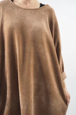 Made In Italy Dusk Sac Tunic Camel -Fashion Women's Store made in italy dusk sac tunic camel 5.jpg