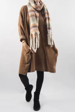 Made In Italy Dusk Sac Tunic Camel -Fashion Women's Store made in italy dusk sac tunic camel 6.jpg