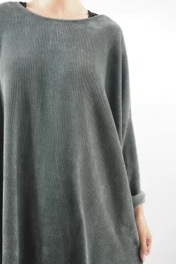 Made In Italy Dusk Sac Tunic Khaki 10 Made In Italy Dusk Sac Tunic Khaki -Fashion Women's Store made in italy dusk sac tunic khaki 5.jpg