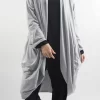 Made In Italy Edit Sloppy Jo Cocoon Cardigan Grey Marl 2 Made In Italy Edit Sloppy Jo Cocoon Cardigan Grey Marl -Fashion Women's Store made in italy edit sloppy jo cocoon cardigan grey marl 001.jpg