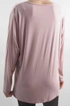 Made In Italy Fine Jersey Long Sleeve Top Rose 7 Made In Italy Fine Jersey Long Sleeve Top Rose -Fashion Women's Store made in italy fine jersey long sleeve top rose203.jpg