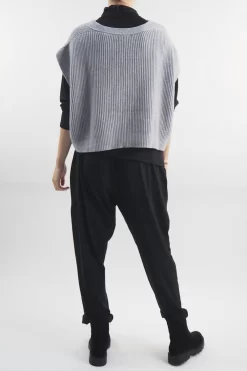 Made In Italy Halo Half A Cardi Grey Marl 9 Made In Italy Halo Half A Cardi Grey Marl -Fashion Women's Store made in italy halo half a cardi grey marl 4.jpg