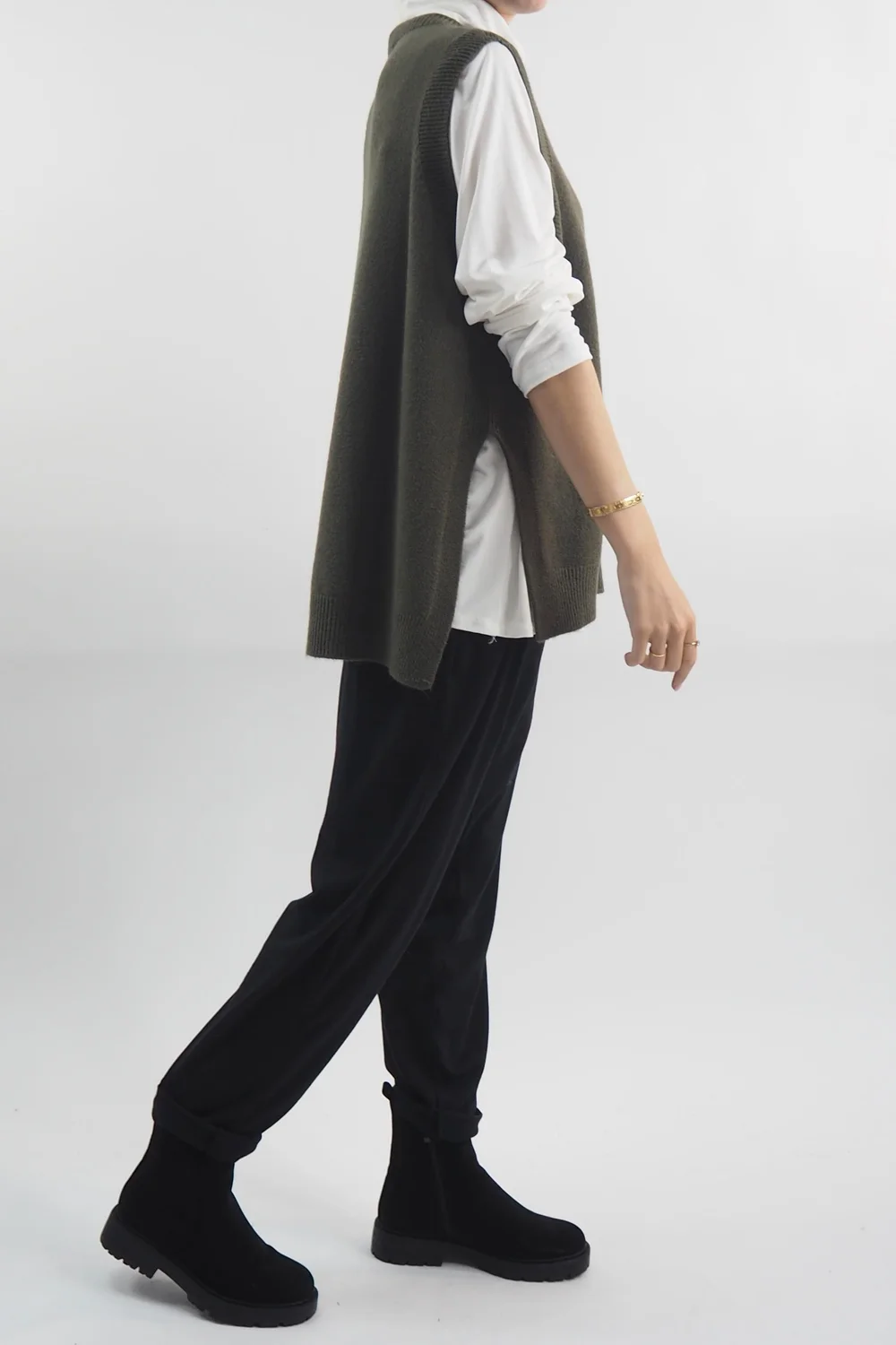 Made In Italy Halo Knit Tank Top Bonsai 5 Made In Italy Halo Knit Tank Top Bonsai - Image 3