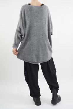 Made In Italy Hush Heart Of Gold Knit Top Slate 8 Made In Italy Hush Heart Of Gold Knit Top Slate -Fashion Women's Store made in italy hush heart of gold knit slate03.jpg