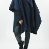Made In Italy Kensington Cape Navy 1 Made In Italy Kensington Cape Navy -Fashion Women's Store made in italy kensington cape navy01.jpg