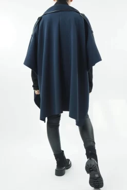Made In Italy Kensington Cape Navy -Fashion Women's Store made in italy kensington cape navy03.jpg