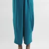 Made In Italy Lagenlook Classic Crop Cocoon Pant Teal 1 Made In Italy Lagenlook Classic Crop Cocoon Pant Teal -Fashion Women's Store made in italy lagenlook classic cocoon pant teal 1.jpg
