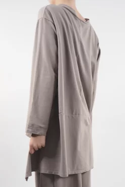 Made In Italy Lagenlook Classic Cut Out Sweatshirt Mushroom 7 Made In Italy Lagenlook Classic Cut Out Sweatshirt Mushroom -Fashion Women's Store made in italy lagenlook classic cut out sweatshirt mushroom13.jpg