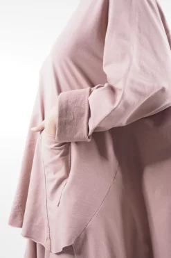 Made In Italy Lagenlook High Low Pocket Sweatshirt Antique Rose 9 Made In Italy Lagenlook High Low Pocket Sweatshirt Antique Rose -Fashion Women's Store made in italy lagenlook high low pocket sweatshirt antique rose 4.jpg