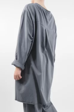 Made In Italy Lagenlook High Low Pocket Sweatshirt Storm 8 Made In Italy Lagenlook High Low Pocket Sweatshirt Storm -Fashion Women's Store made in italy lagenlook high low pocket sweatshirt storm13.jpg