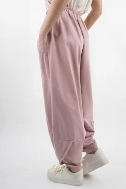 Made In Italy Lagenlook Shelby Cocoon Pant Antique Rose / 7 Made In Italy Lagenlook Shelby Cocoon Pant Antique Rose / -Fashion Women's Store made in italy lagenlook shelby cocoon pant antique rose 3.jpg