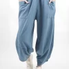 Made In Italy Lagenlook Shelby Cocoon Pant Denim 1 Made In Italy Lagenlook Shelby Cocoon Pant Denim -Fashion Women's Store made in italy lagenlook shelby cocoon pant denim 1.jpg