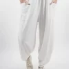 Made In Italy Lagenlook Shelby Cocoon Pant Ecru 1 Made In Italy Lagenlook Shelby Cocoon Pant Ecru -Fashion Women's Store made in italy lagenlook shelby cocoon pant ecru 1.jpg