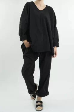 Made In Italy Long Haul Lux Chamois Set Black