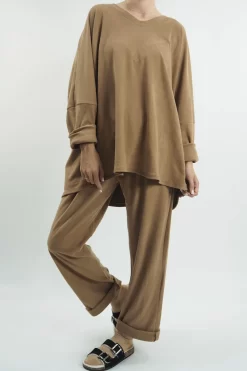 Made In Italy Long Haul Lux Chamois Set Toast -Fashion Women's Store made in italy long haul lux chamois set toast3.jpg