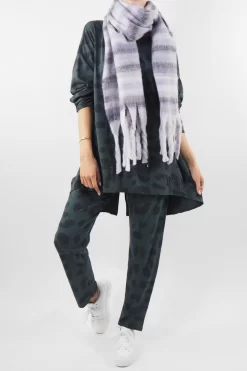 Made In Italy Cotton Lounging Leopard Set Graphite Grey -Fashion Women's Store made in italy lounging leopard set graphite 6.jpg 1