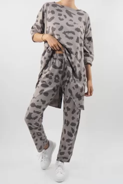 Made In Italy Cotton Lounging Leopard Set Mocha / -Fashion Women's Store made in italy lounging leopard set mocha 3.jpg